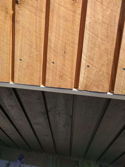 Timber cladding close up North Fremantle